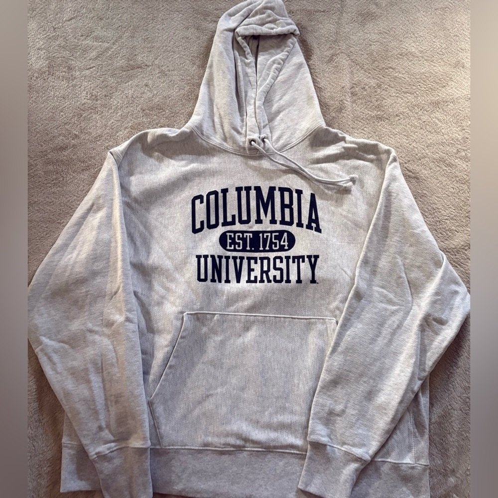*Champion Gray Columbia University Hoodie (XXL)*